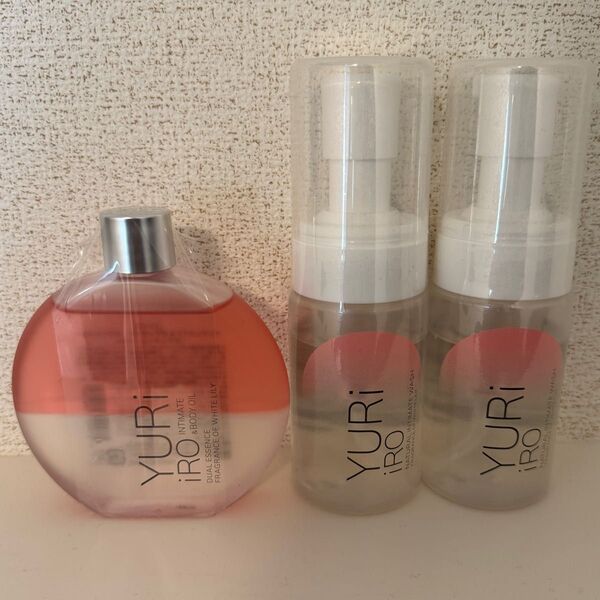 YURiiRO インティメイト&ボディオイル100ml インティメイトウォッシュ 100ml 2本 ホワイトリリー