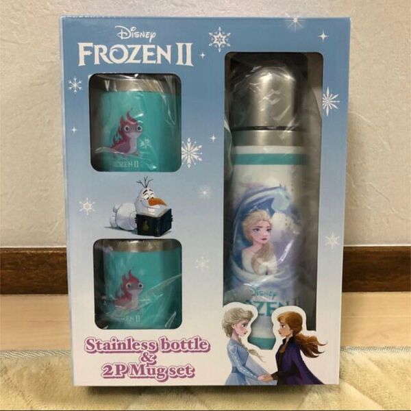 新品 ディズニー アナと雪の女王 アナ雪 ステンレスボトル 水筒