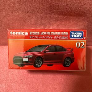 トミカプレミアム 三菱 ランサーエボリューション ファイナルエディション 発売記念仕様