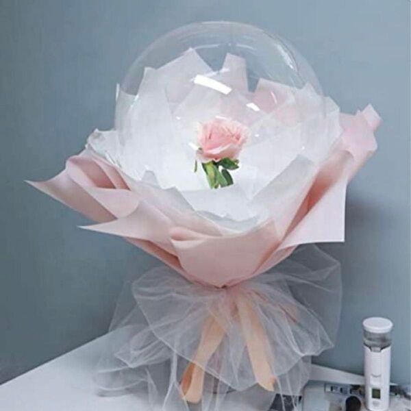 MR.STRONG LEDルミナスバルーン フラワー 花束 造花 バラ バレンタインデー フラワー 誕生日 バースデー お祝