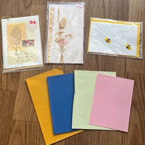 【難あり】新品 メッセージカード&封筒セット まとめ売り