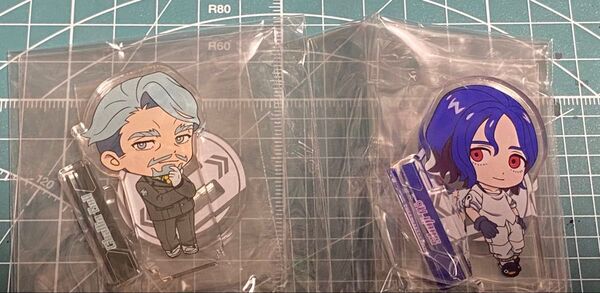 機動戦士Gundam GQuuuuuuX ガシャポン アクリルスタンド シュウジ&シャリア・ブル