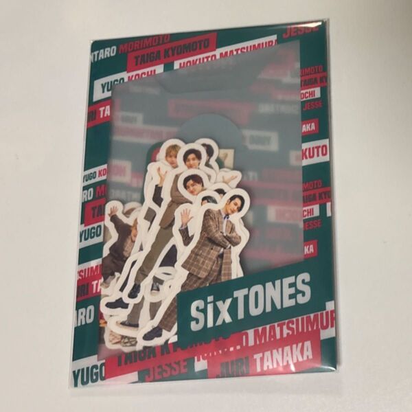 SixTONES ポートレートシリーズ フレークシール ステッカー