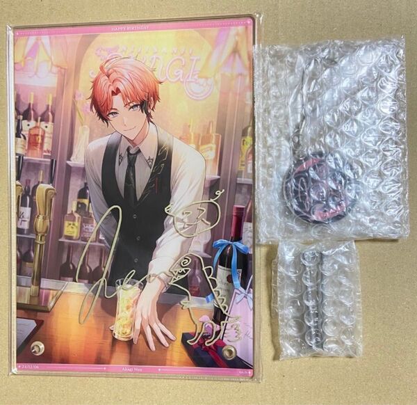 にじさんじ 赤城ウェン 誕生日グッズ アクリルパネル メタルチャーム