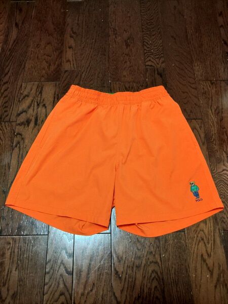 POLO RALPH LAUREN ポロベア ハーフパンツ ボードショーツ 水陸両用 オレンジ