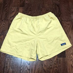 patagonia バギーズショーツ S SUYE 黄色 5インチ ショートパンツ 水陸両用