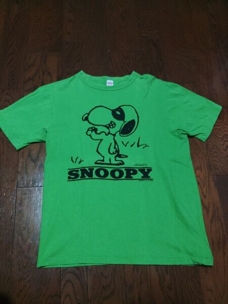WAREHOUSE PEANUTS Tシャツ 緑
