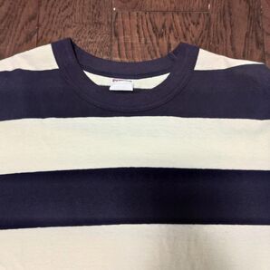 POWER WEAR フリーホイーラーズ Tシャツ ボーダー XL