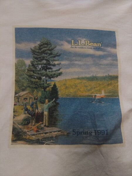 L.L.Bean Tシャツ S 1991 カタログ 完売品