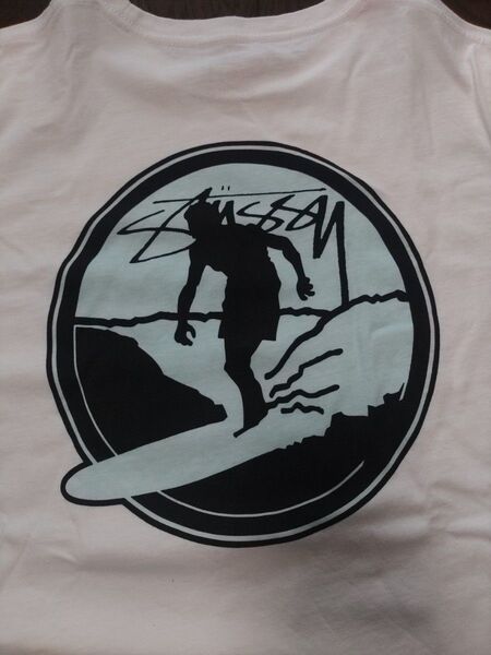 STUSSY Tシャツ S サーフィン 白