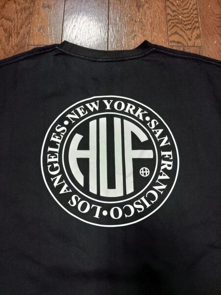 HUF ロンT 長袖 XL 黒