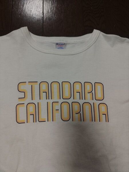 スタンダードカリフォルニア チャンピオン T1011 Tシャツ L 白