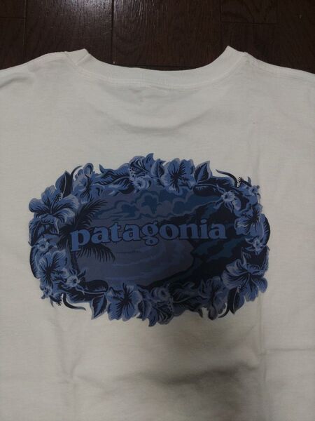 patagonia beneficial t's Tシャツ S MADE IN USA ハイビスカス 花柄 古着