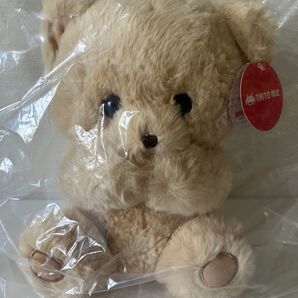 【新品未開封】 ぽーじんぐくまさん はなしてる? べーじゅ ティディベア