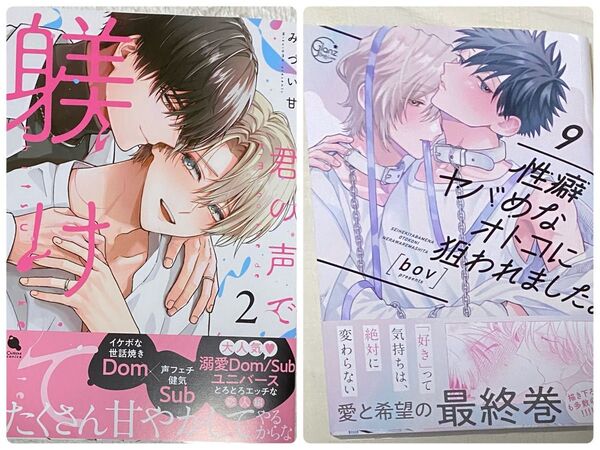 BL 漫画 新刊 君の声で躾けて 2 性癖ヤバめなオトコに狙われました。 9