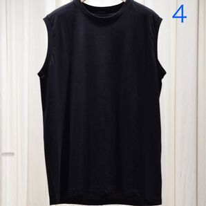 ●新品未使用【comoli】25ss コットンジャージノースリーブ サイズ4