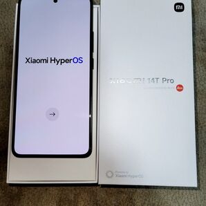 【新品同様】Xiaomi14T Pro 日本版 SIMフリー 12GB/256GB