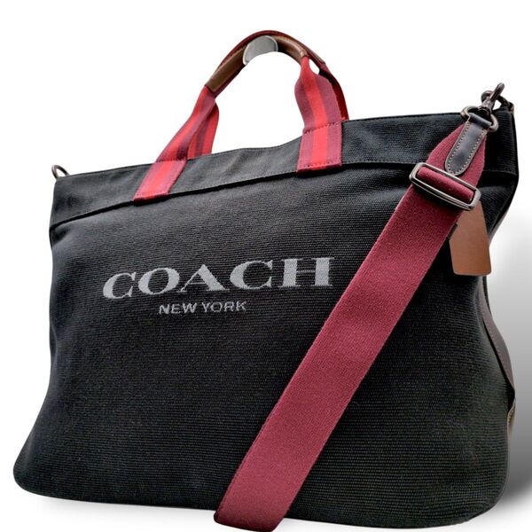 【極美品】COACH 2way ショルダーバッグ トートバッグ コーチ 0891