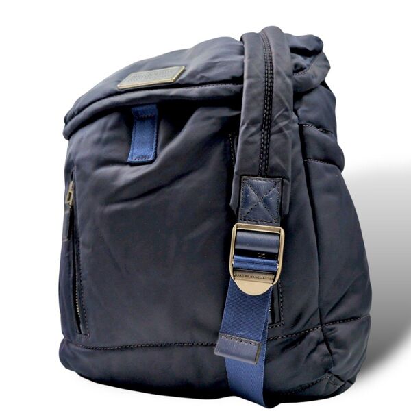 【美品】MARC BY MARC JACOBS リュックサック ネイビー0927
