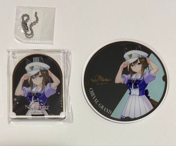 ウマ娘 プリティーダービー シュヴァルグラン 6th アニメイトカフェ アクリルコースター コロッタ セット