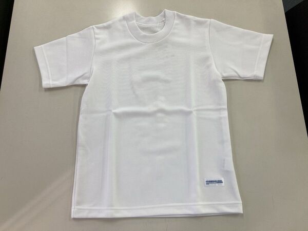 体操服 半袖シャツ 白 エコ素材 120サイズ 洗い換え2枚セット