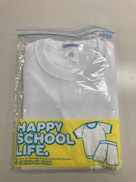 体操服 半袖シャツ 白 L