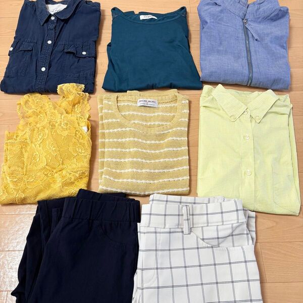 レディース 服 まとめ売り 夏 半袖トップス パンツ 羽織物