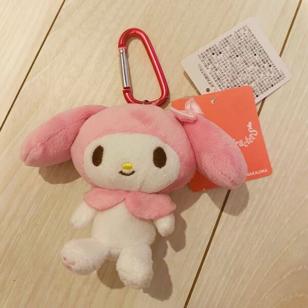 ★カラビナ付きマスコットキーホルダー★マイメロ★新品タグ付き♪★サンリオ★