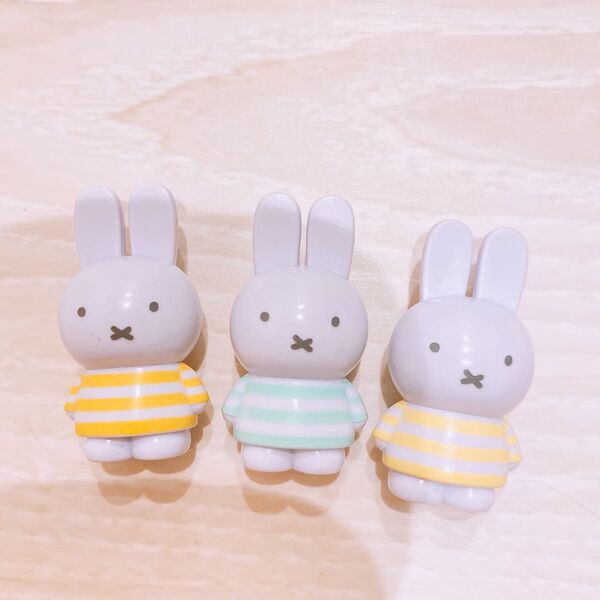 ミッフィー ミニフィギュア 3個 miffy