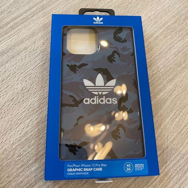 adidas iPhone12ProMax用 スマホケース 迷彩 新品 未使用