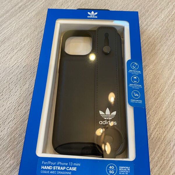 adidas iPhone 13 mini ハンドストラップケース 新品