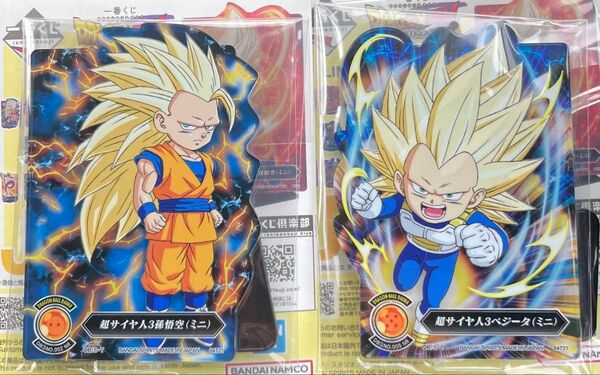 一番くじ ドラゴンボール DAIMA J賞 アクリルスタンド 孫悟空 ベジータ 2点セット