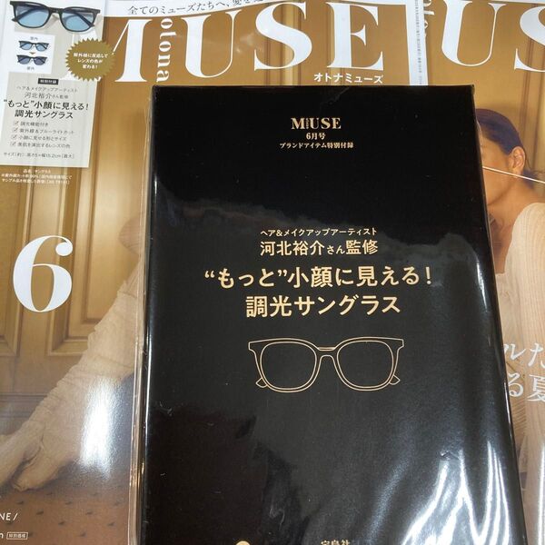雑誌付録 オトナミューズ 2025.6月号 調光サングラス