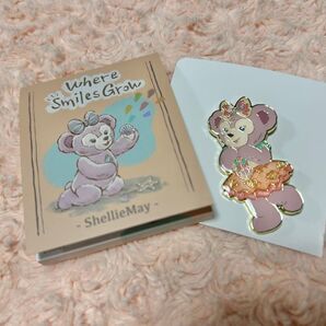 シェリーメイグッズセット(メモ帳&ピンバッジ)
