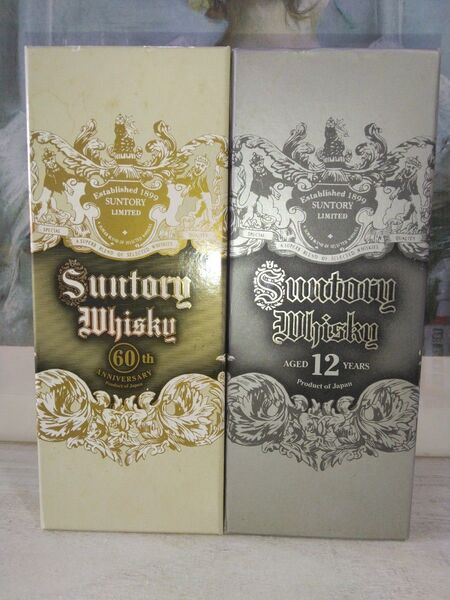 角瓶60周年記念 特角10年 & 銀の特角12年