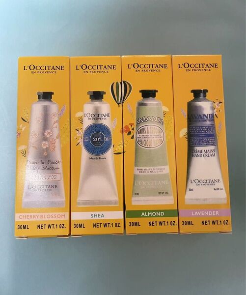 L'Occitane ロクシタンハンドクリームセット 30ml×4