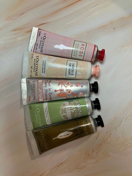 ロクシタンハンドクリーム5本セット