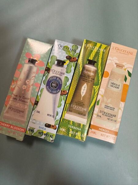 L'Occitane ロクシタンハンドクリーム 4本セット 30ml