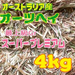 【最上級グレード】オーツ スーパープレミアム オーストラリア産 4kg