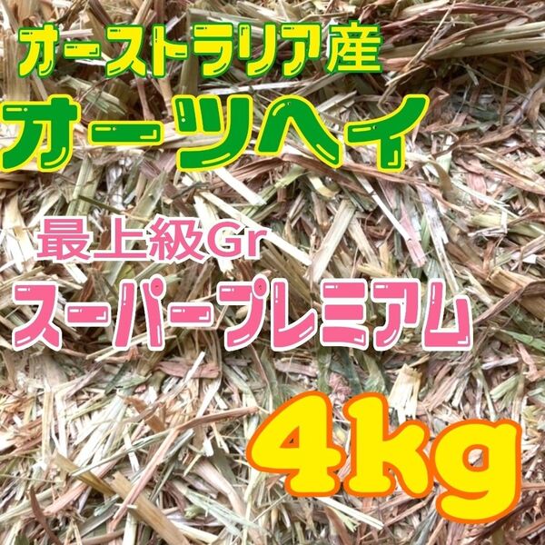 【最上級グレード】オーツ スーパープレミアム オーストラリア産 4kg