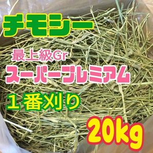 【最上級グレード】チモシー スーパープレミアム 一番刈り 20kg US産 R6年産
