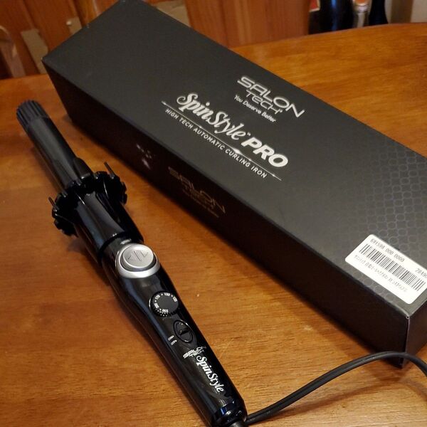 SALON TECH SpinStyle PRO 自動巻きヘアアイロン 新品未使用