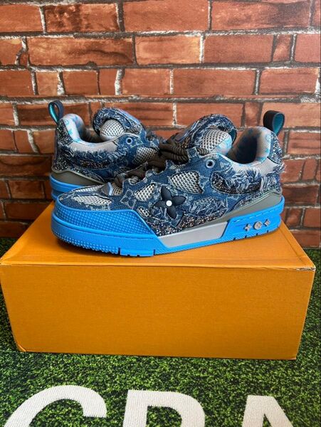 Louis Vuitton Skate TrainerBlue Swarovski Monogram