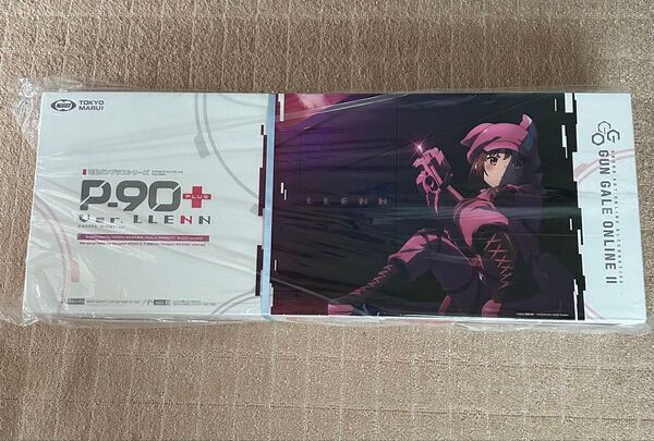 東京マルイ P90プラス レン(未開封)+販売促進用ポスター(非売品)木製額付+FMA P90リアスイベル(未開封) 3点セット
