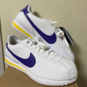 NIKE CORTEZ ナイキ コルテッツ DM4044-106 レイカーズカラー 28cm 箱無し