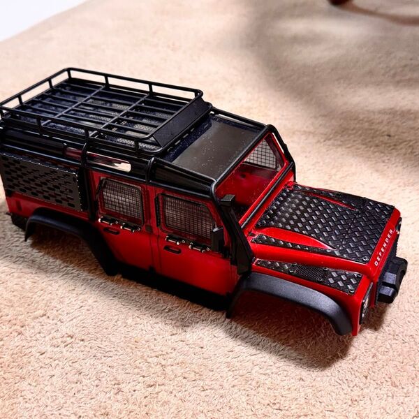 trx4m defender レッド ボディのみ
