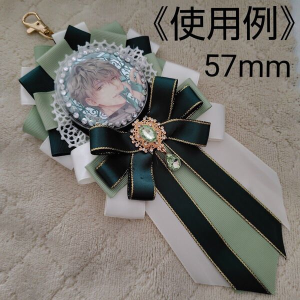 ロゼット ハンドメイド 痛ロゼット 推し活 チャーム リボン レース