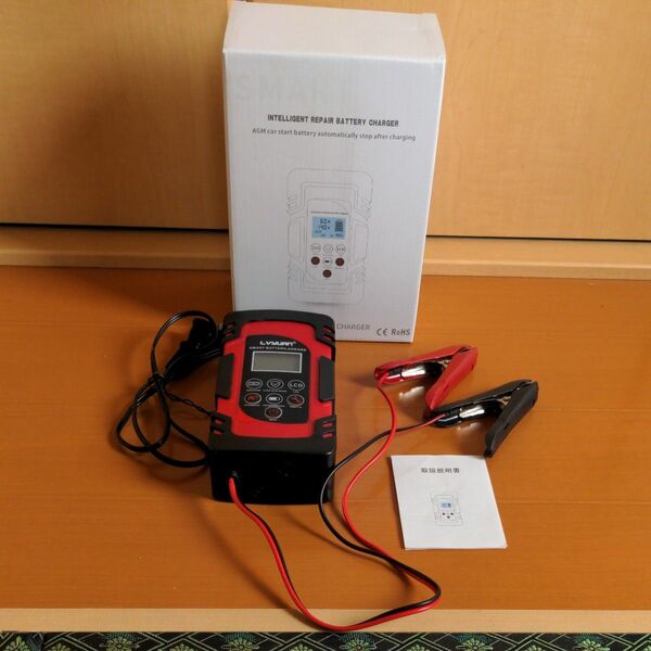 自動パルスバッテリー充電器