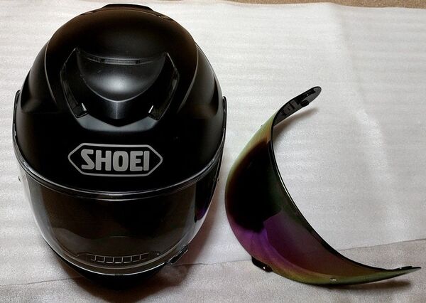 新品ミラーシールド付き SHOEI GT-Air ショウエイ ジーティーエアー フルフェイスヘルメット バイク Mサイズ 軽量