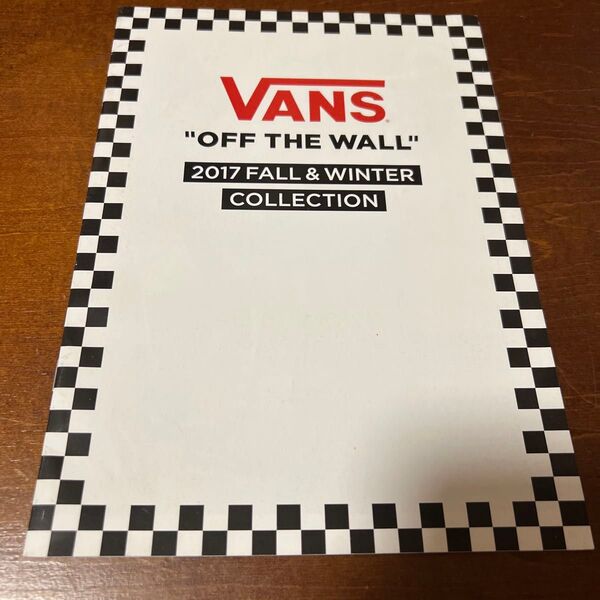 VANS 2017 FALL & WINTER COLLECTION カタログ